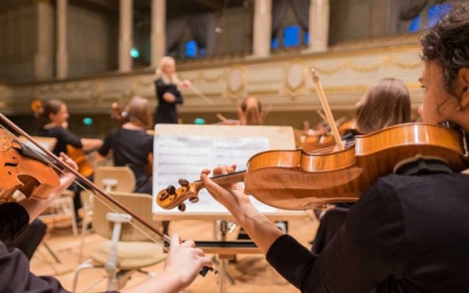 Orchester im Stadttheater