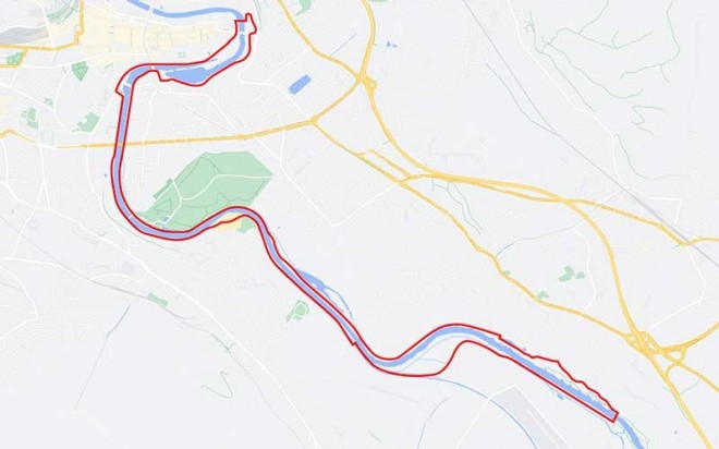 Aare Run 15.91 Kilometer